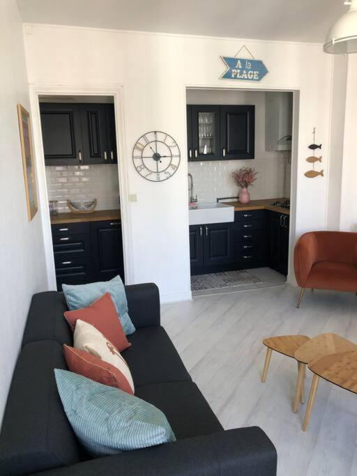 Appartement Vue Mer Laterale Mers-les-Bains Dış mekan fotoğraf